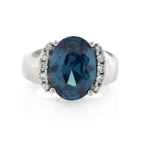 Anillo de Plata con Alejandrita