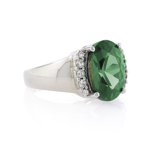 Anillo de Plata con Alejandrita