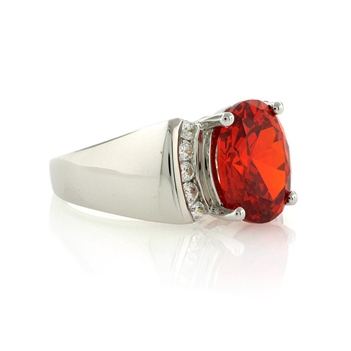 Anillo de Plata Esterlina con Opalo de Fuego