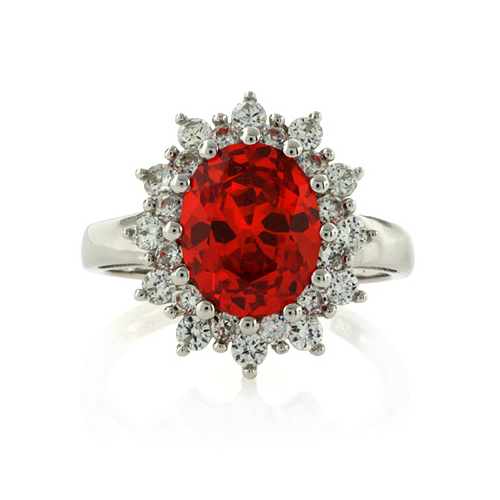Anillo de Opalo Mexicano de Fuego en Plata de Ley