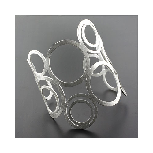 Hermoso Brazalete de Plata Fina .925