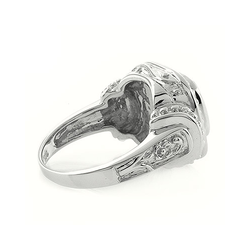 Aguamarina en Anillo de Plata .925