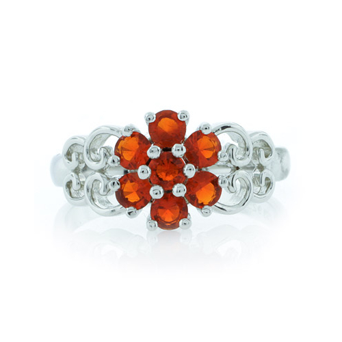 Anillo de Plata con Opalo Mexicano Genuino