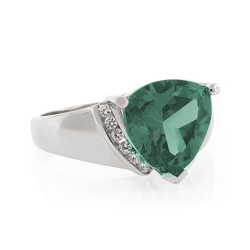 Anillo de Plata de Ley con Alejandrita