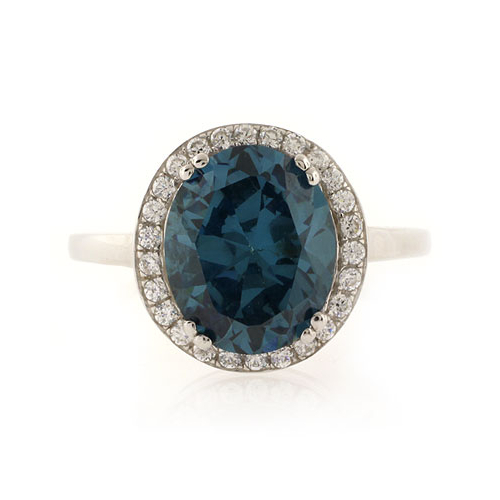 Elegante Anillo de Alejandrita Con Plata 925