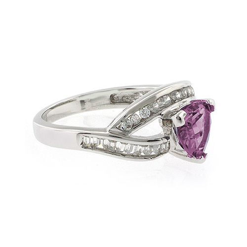 Anillo de Plata de Ley .925 con Alejandrita Bicolor
