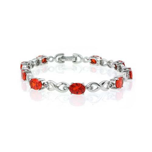 Pulsera de Plata .925 con Opalo Mexicano