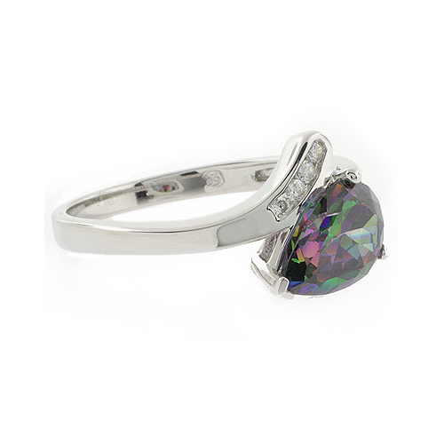 Anillo de Plata .925 y Topacio Místico