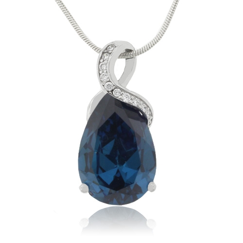 Elegante Dije con Alejandrita Bicolor en Plata de Ley