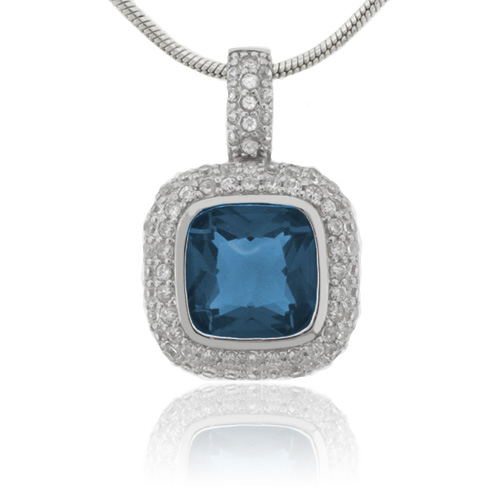 Dije con una Piedra de Alejandrita en Plata de Ley