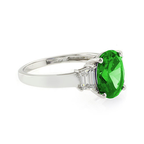 Precioso Anillo de Plata .925 con Peridoto