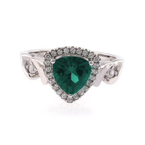 Anillo en Plata de Ley .925 con Alejandrita Bicolor
