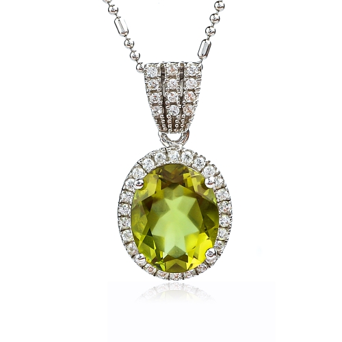 Dije de Zultanita Con Plata .925