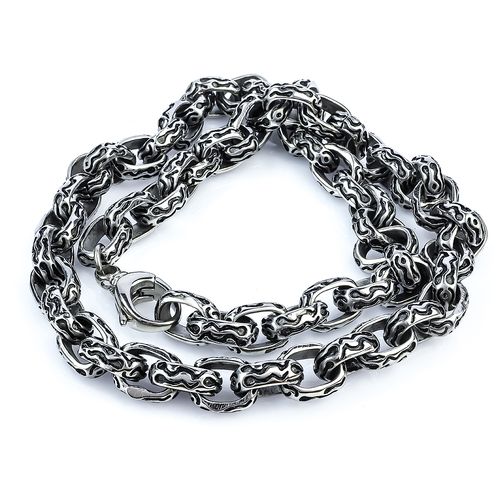 Collar de Acero Inoxidable Biker