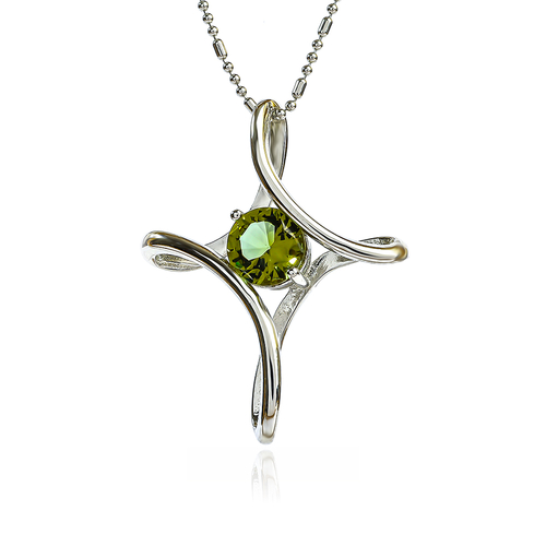 Cruz de Plata Con Zultanita