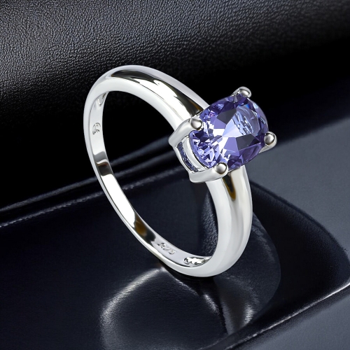 Anillo de Alejandrita En Plata