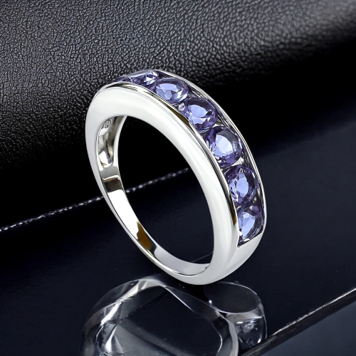 Churumbela Anillo de Plata de Ley con Alejandrita