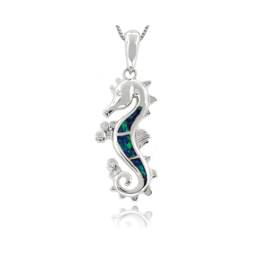 Hermoso Dije de Plata .925 con Ópalo Australiano