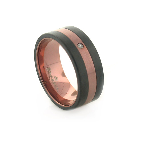 Anillo Barraca de Acero Inoxidable