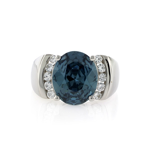 Anillo de Alejandrita Bicolor en Plata .925