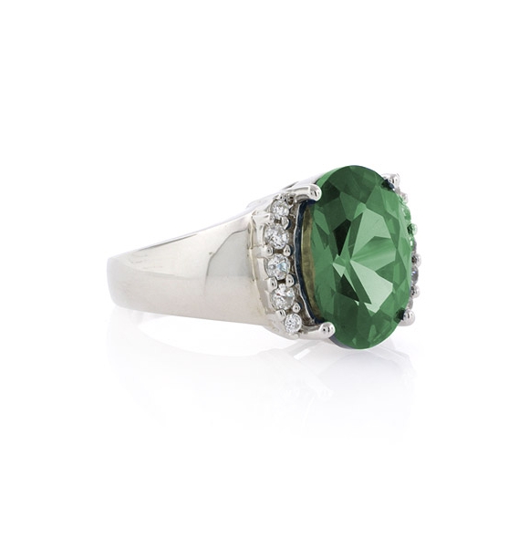 Anillo de Plata con Alejandrita