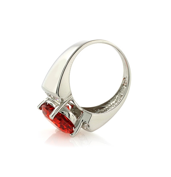Anillo de Plata Esterlina con Opalo de Fuego