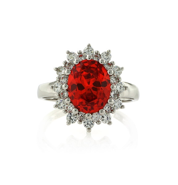 Anillo de Opalo Mexicano de Fuego en Plata de Ley