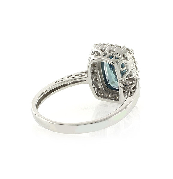 Anillo de Plata de Ley con Alejandrita Bicolor