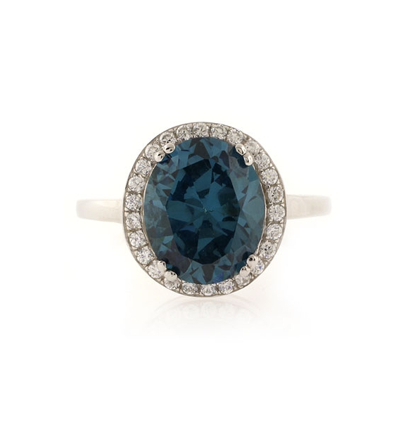 Elegante Anillo de Alejandrita Con Plata 925