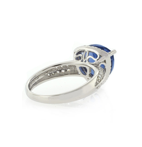 Anillo de Plata .925 con Alejandrita Azul a Morado