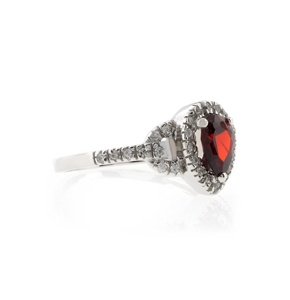 Anillo de Plata .925 con Granate