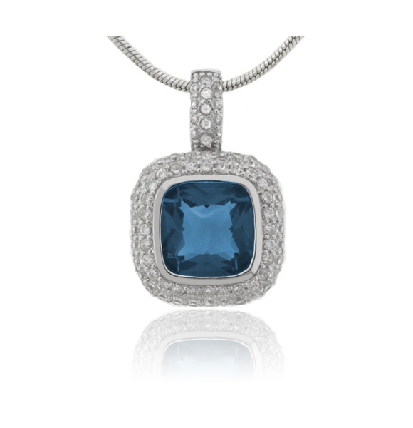 Dije con una Piedra de Alejandrita en Plata de Ley