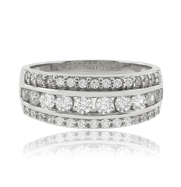 Anillo de Compromiso en Plata Fina .925