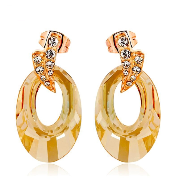 Preciosos Artes de Cristal Swarovski con Baño de Oro 18K