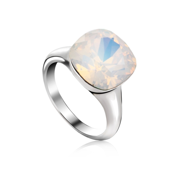 Anillo de Cristal Swarovski Blanco