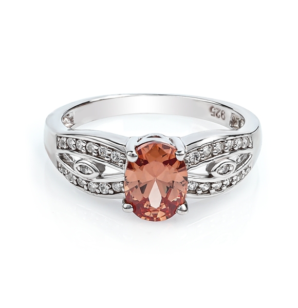 Anillo con una Gema de Zultanita Bicolor en Plata .925