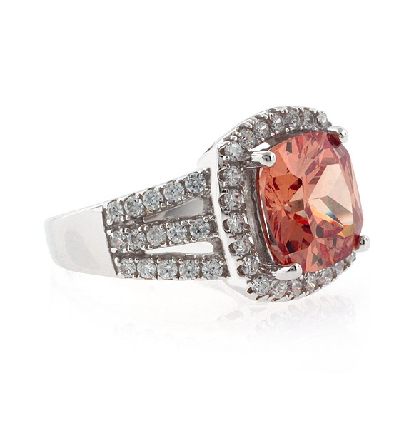 Anillo de Plata .925 con Zafiro Amarillo