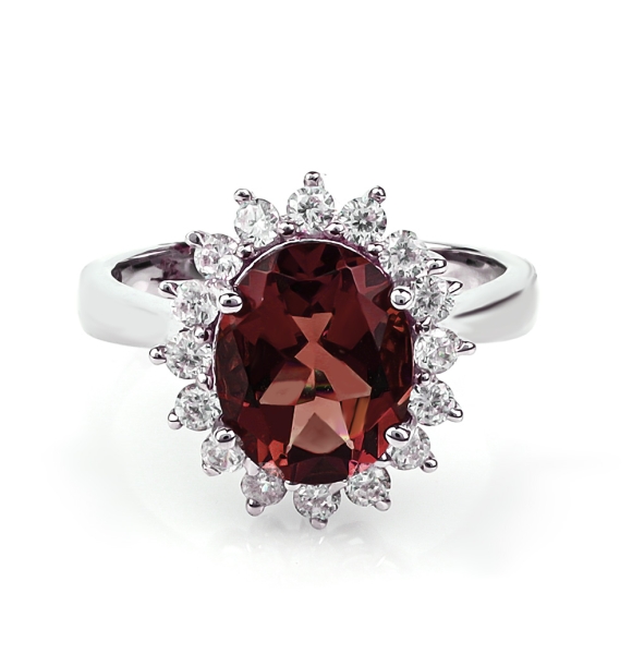 Anillo de Zultanita Cambia de Color Plata