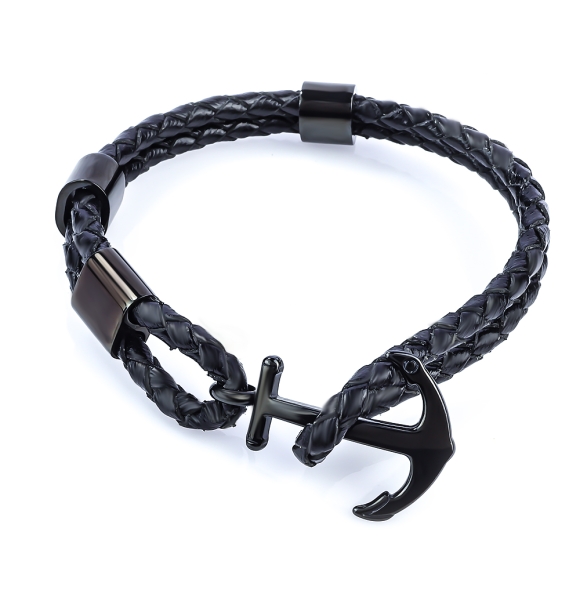 Brazalete de Hombre Acero Inoxidable Ancla