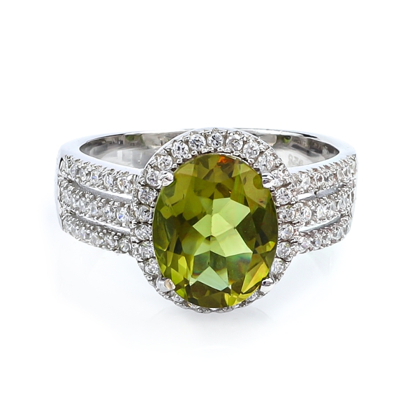 Anillo de Plata .925 con Zultanita Bicolor