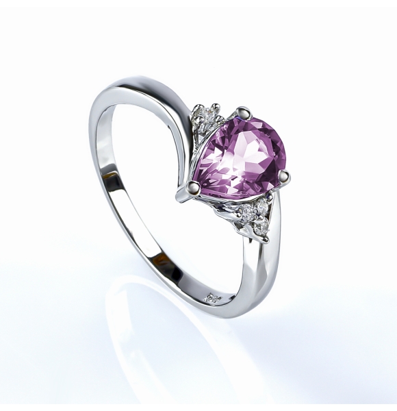 Anillo de Alejandrita en Plata .925