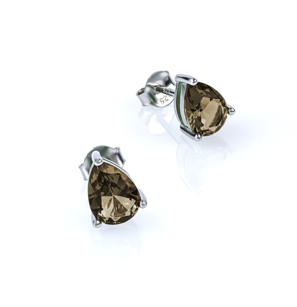 Aretes de Zultanita en Plata de Ley