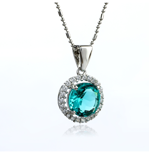 Dije de Plata de Ley con Paraiba