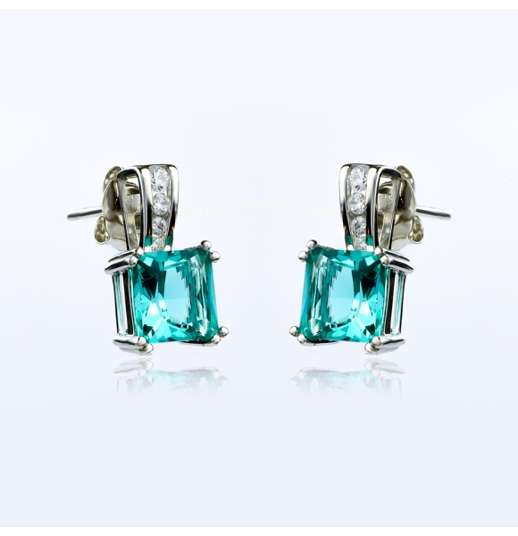 Aretes de Paraiba Corte Princesa