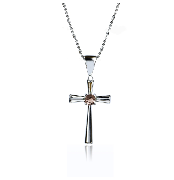 Cruz de Zultanita Plata 925