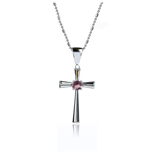 Cruz de Zultanita Plata 925