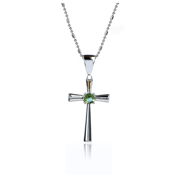 Cruz de Zultanita Plata 925