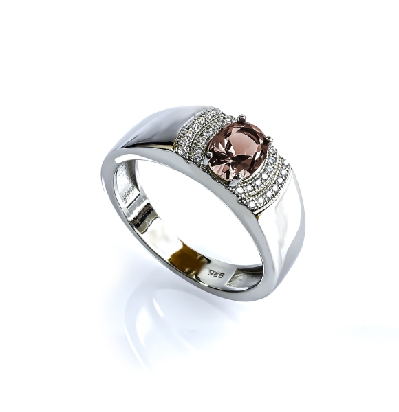 Anillo de Plata Zultanita Para Hombre Unisex