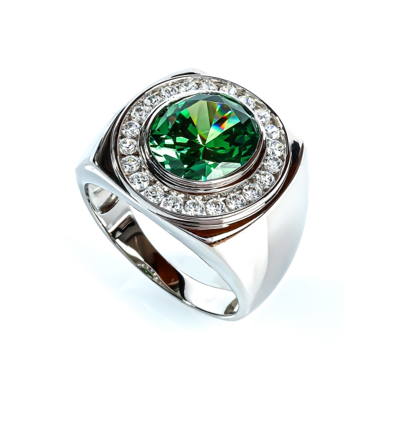 Anillo De Alejandrita Para Caballero