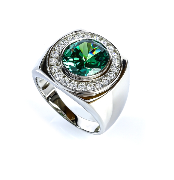 Anillo De Alejandrita Para Caballero